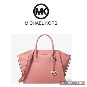 Michael Kors Spring Pink Satchel Handbag